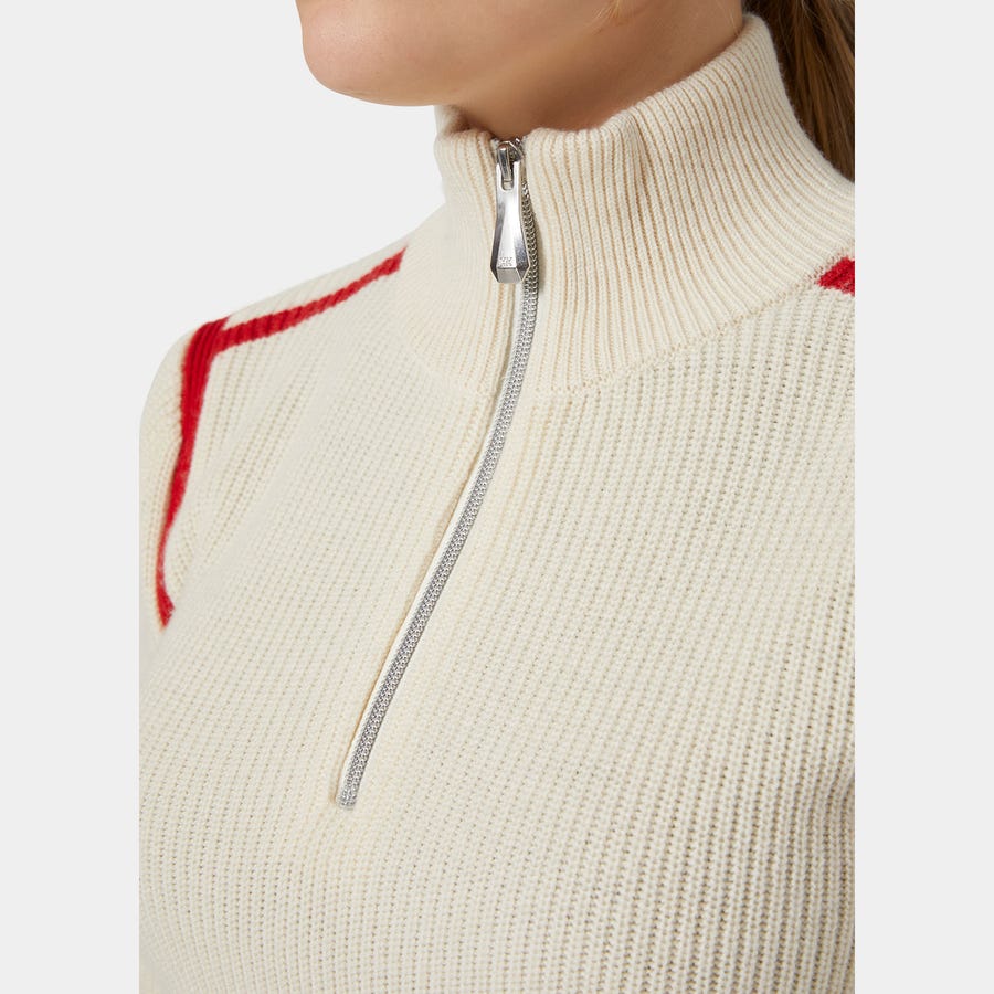 W EDGE KNITTED SWEATER